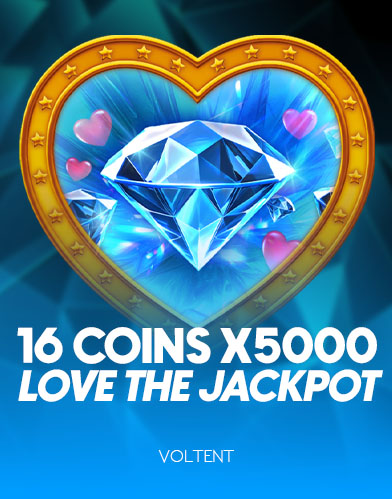 16 Coins x 5000 Love the Jackpot