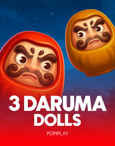 3 Daruma Dolls