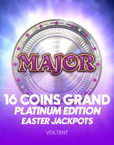16 Coins Grand Platinum Edition Easter Jackpots