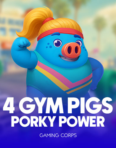 4 Gym Pigs - Porky Power