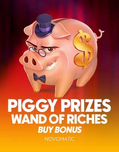Piggy Prizes Wand of Riches Buy Bonus