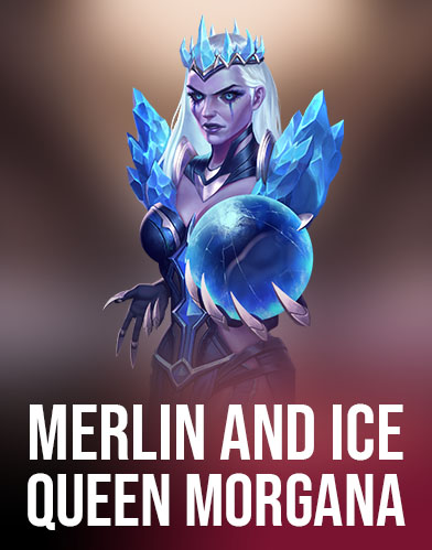 Merlin and Ice Queen Morgana