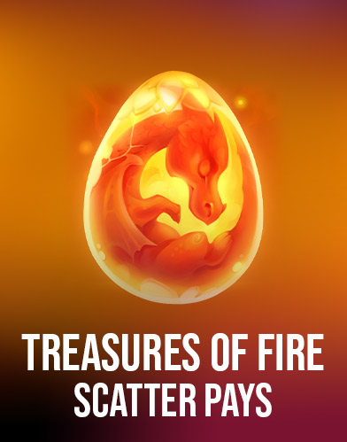 Treasures of Fire: Scatter Pays