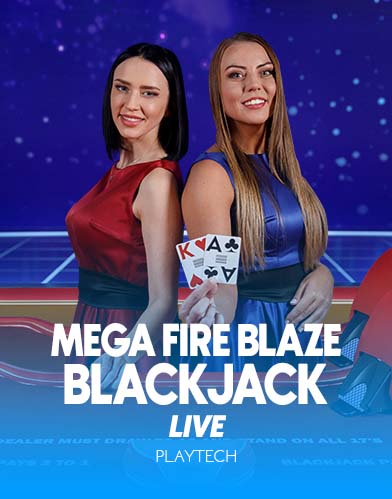 Mega Fire Blaze Blackjack Live