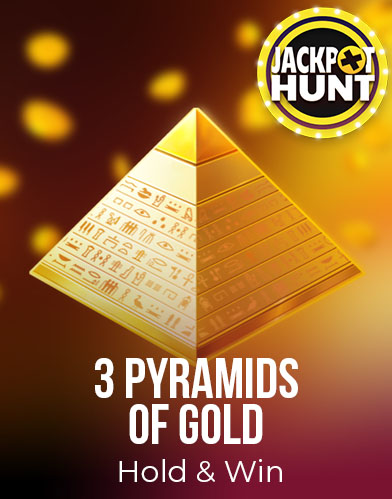 3 Pyramids of Gold: Hold & Win