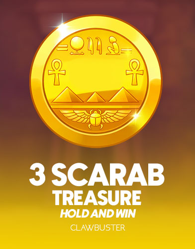 3 Scarab Treasure Hold & Win