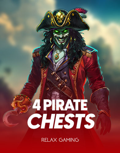 4 PIRATE CHESTS
