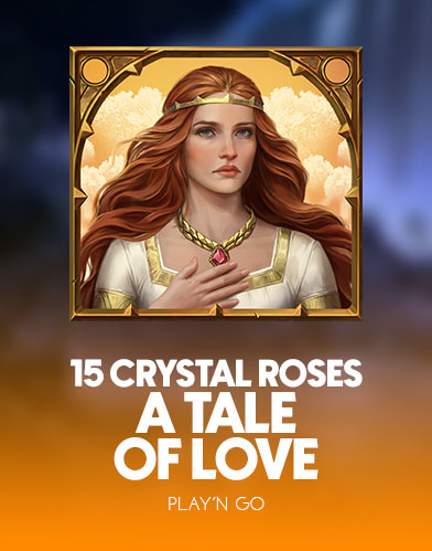 15 Crystal Roses A Tale of Love